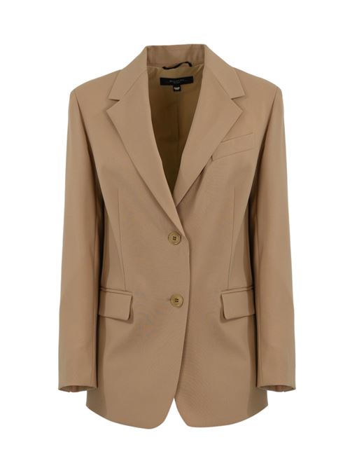 Blazer monopetto Materia in tela di lana stretch WEEKEND MAX MARA | 2515041091600009